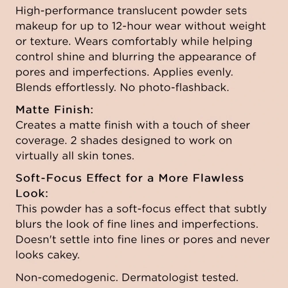Laura Mercier Translucent Pressed Setting Powder